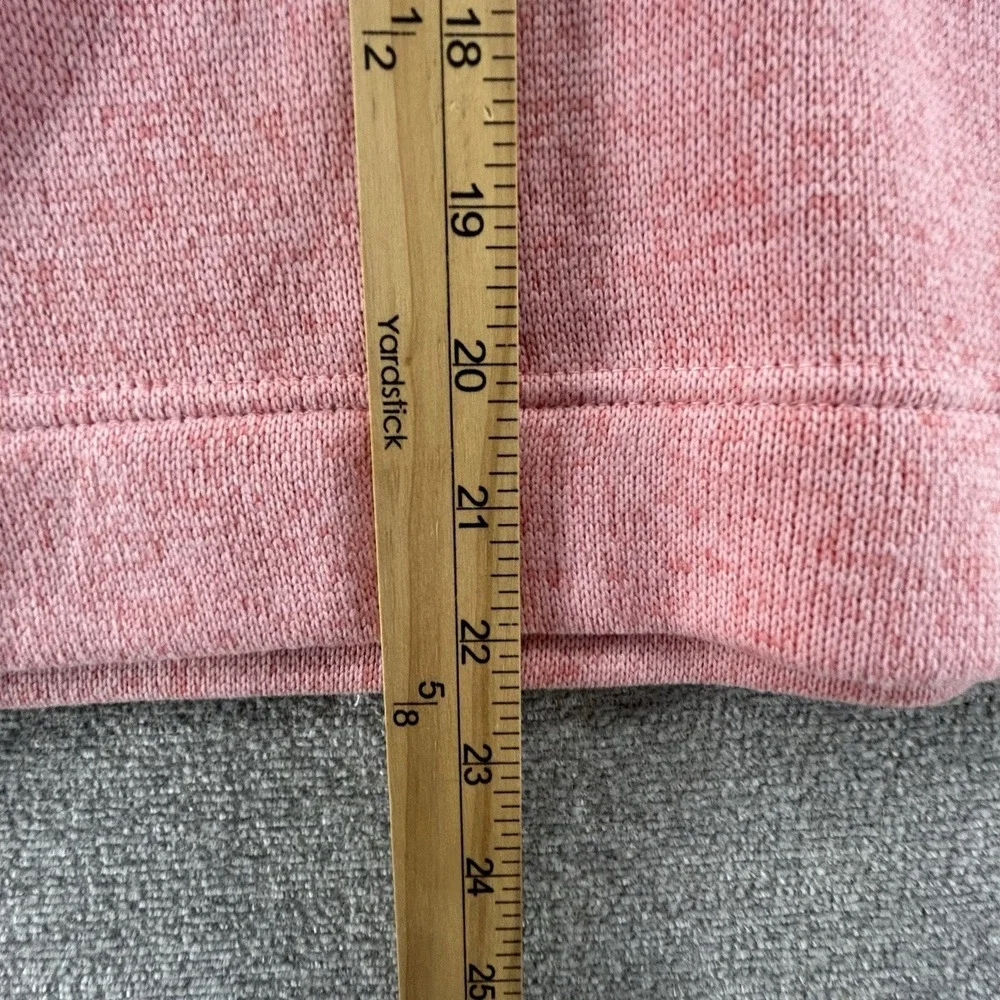 Old Navy 1/4 Zip Pullover Girl Size XL (14-16) Pink Fleece Relaxed Fit NEW $35